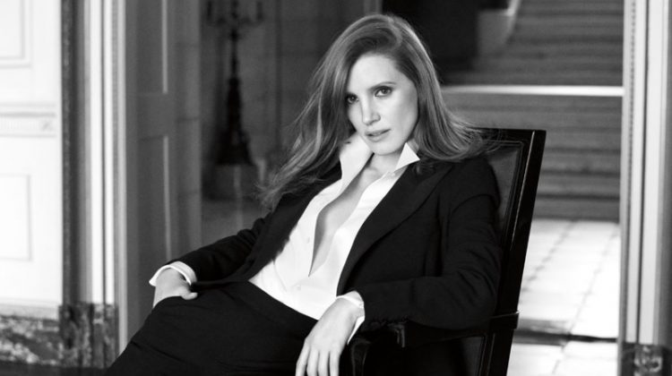 Actress Jessica Chastain fronts Ralph Lauren 'Woman' fragrance campaign