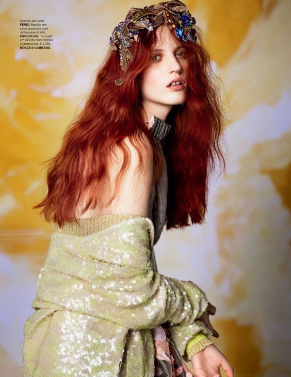 Julia Banas Models Romantic Styles for Vogue Portugal – Fashion Gone Rogue