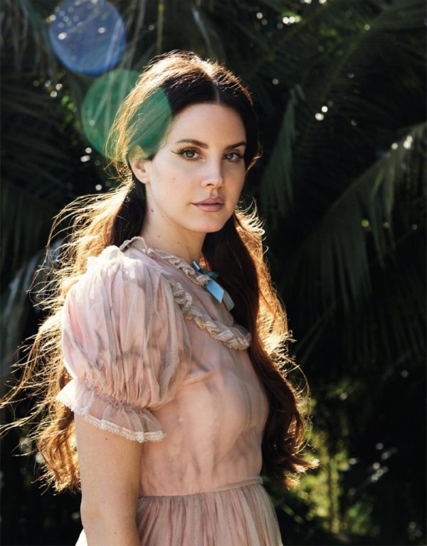 Lana Del Rey Poses in Dreamy Dresses for Grazia France