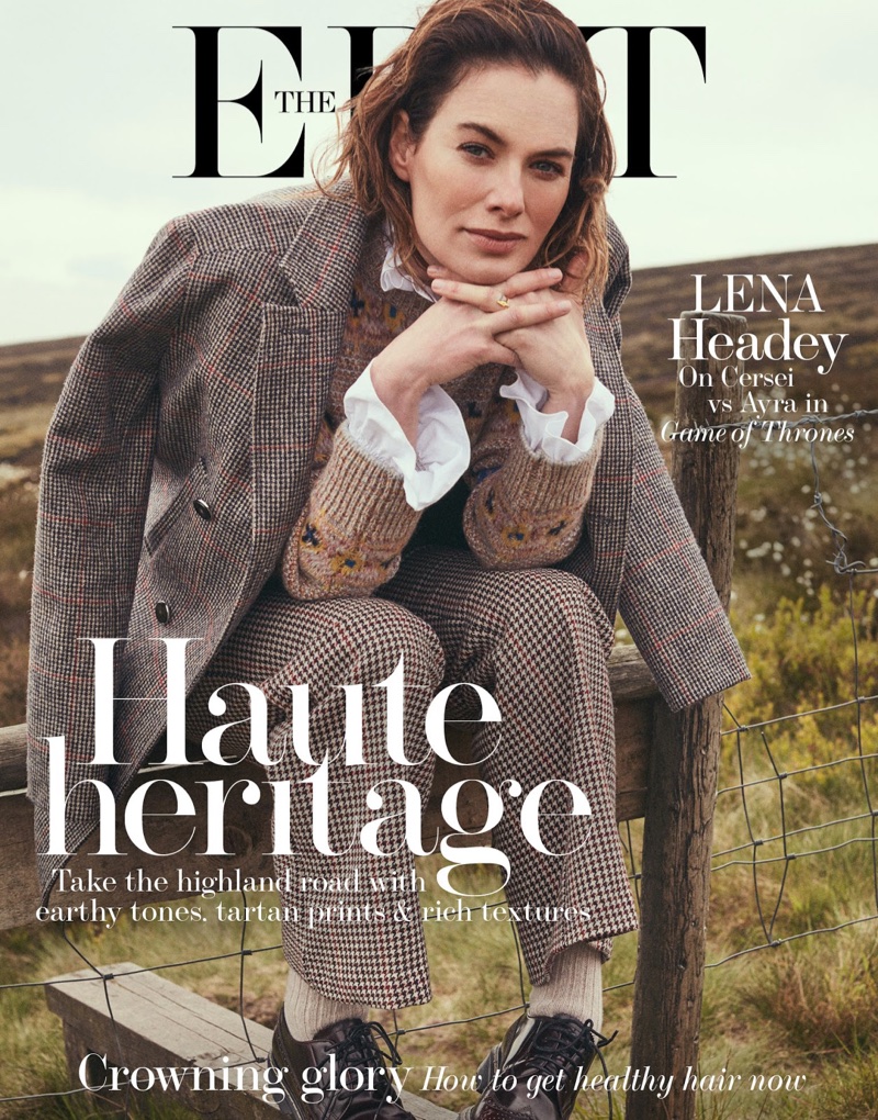 Lena Headey on The Edit July 6th, 2017 Cover