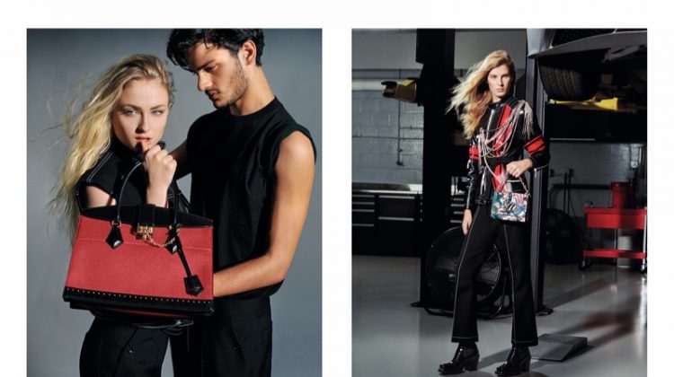 Sophie Turner and Santiago Robledo front Louis Vuitton's fall-winter 2017 campaign