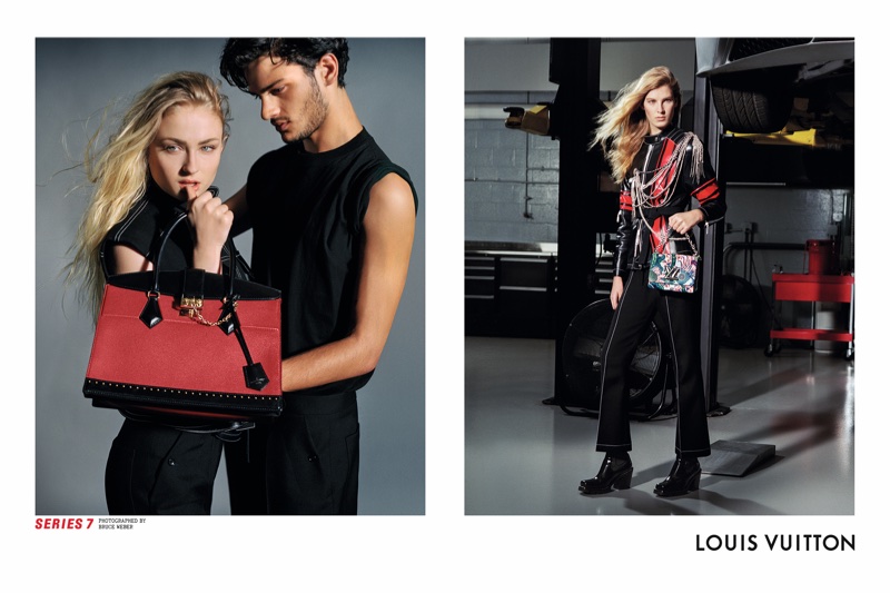 Sophie Turner Fronts Louis Vuitton's New Tambour Watch Campaign - LV Street  Driver Ad