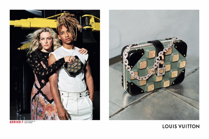 Riley Keough and Jaden Smith front Louis Vuitton's fall-winter 2017 campaign