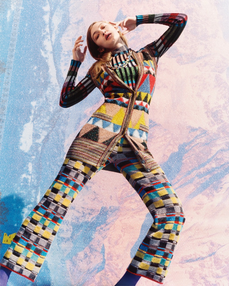 Gigi Hadid stars in Missoni's fall-winter 2017 campaign