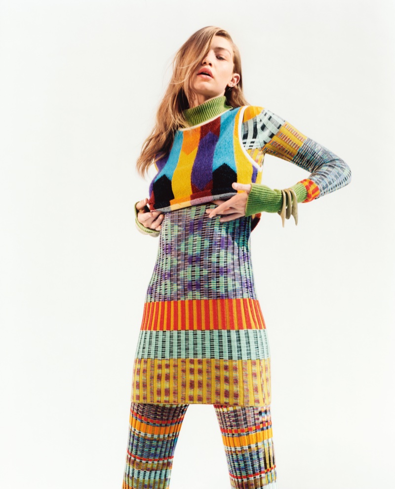 Gigi Hadid Missoni Fall / Winter 2017 Campaign