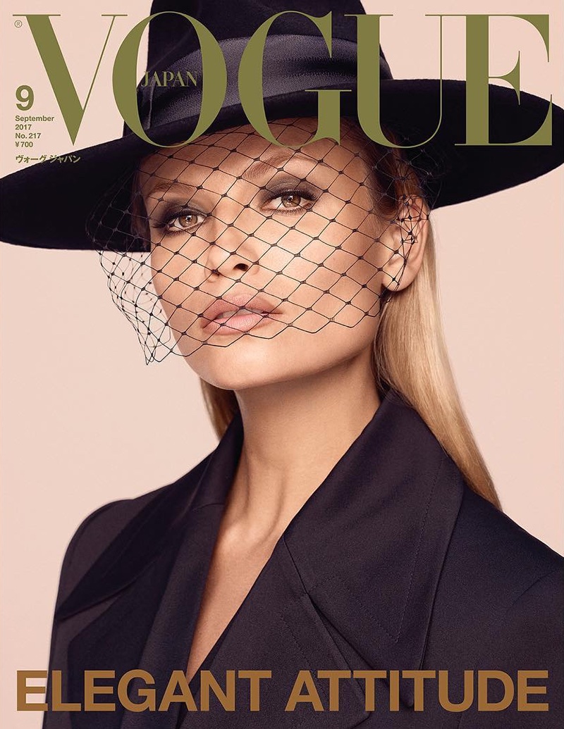 Natasha Poly on Vogue Japan September 2017 Cover