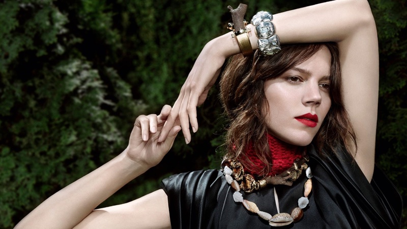 Jewelry takes the spotlight for Prada's fall-winter 2017 campaign