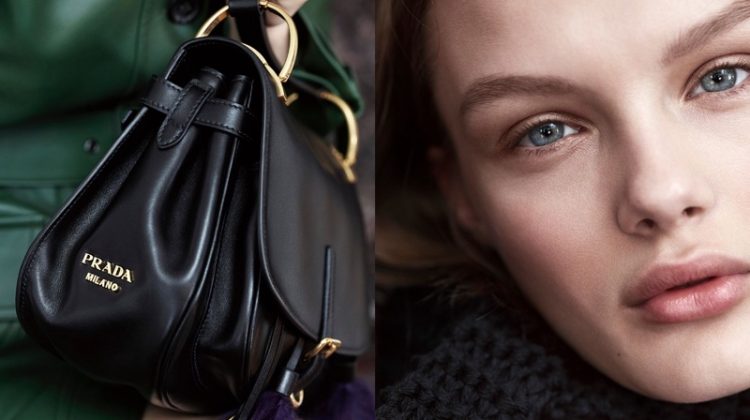 Kris Grikaite Gets Her Closeup in Prada’s Fall 2017 Campaign