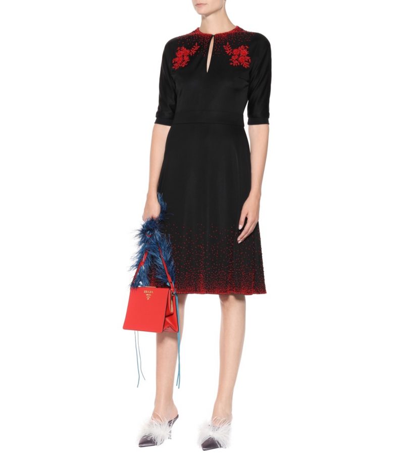 Prada Embellished Midi Dress $2,760