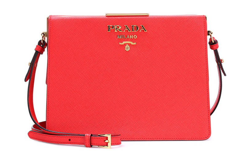 Prada Saffiano Leather Shoulder Bag $1,970