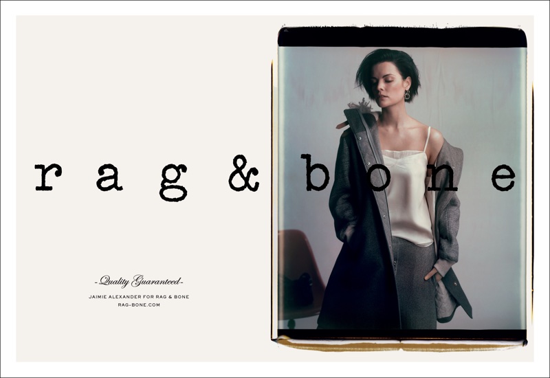 Jaimie Alexander stars in Rag & Bone's fall-winter 2017 campaign