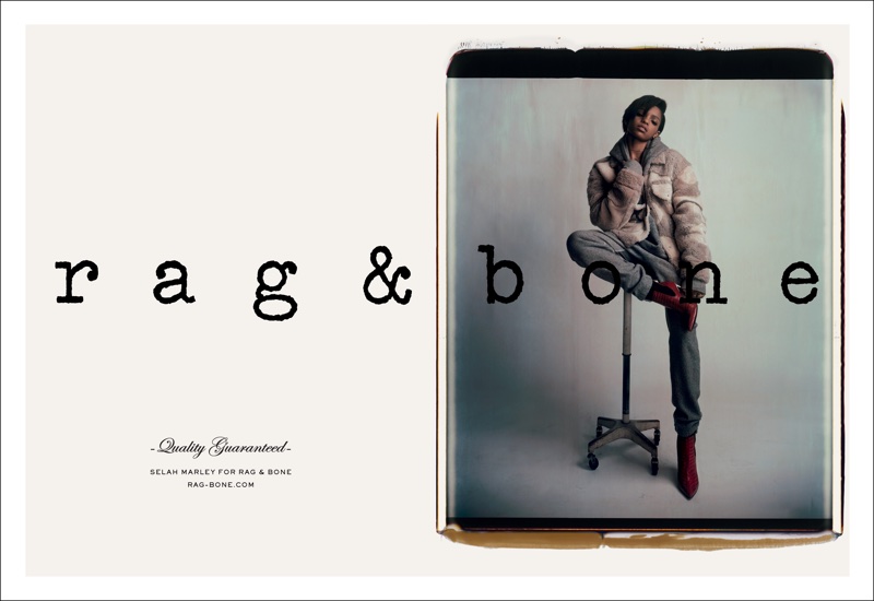 Selah Marley appears in Rag & Bone’s fall-winter 2017 campaign