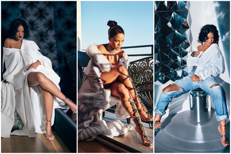 Rihanna x Manolo Blahnik 2017 shoe collaboration