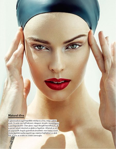 Robyn Lawley Wears Summer Beauty Looks in Marie Claire Hungary Robyn Lawley Wears Summer Beauty Looks in Marie Claire Hungary