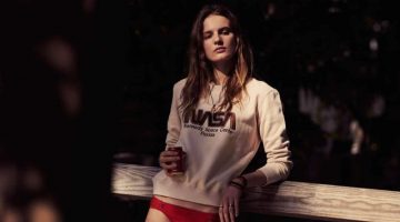 Tilda Lindstam Poses in Relaxed Summer Styles for ELLE France