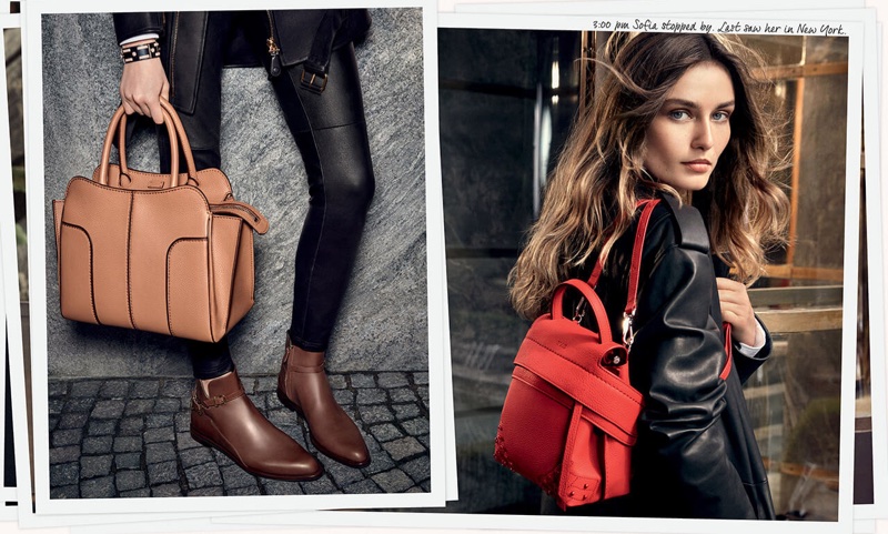 Tod's features modern handbags in fall-winter 2017 campaign