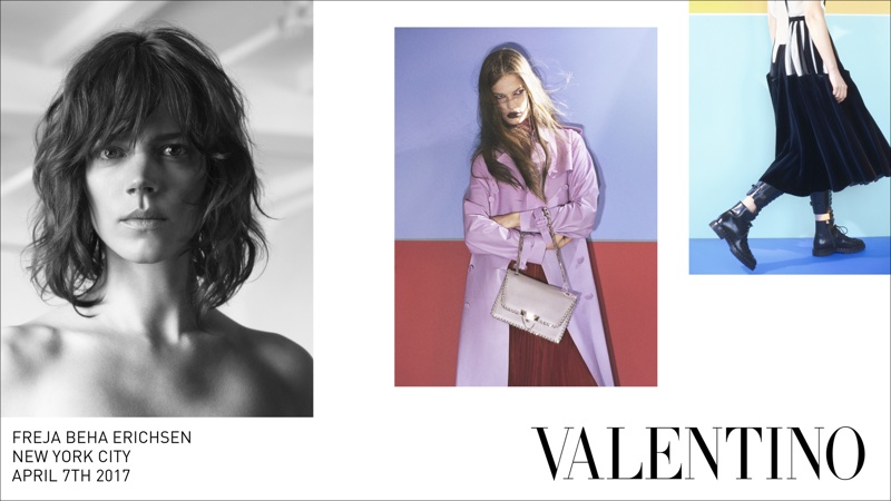 An image from Valentino’s fall 2017 advertising campaign