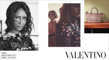 Iman, Freja Beha Erichsen Front Valentino’s Fall 2017 Campaign
