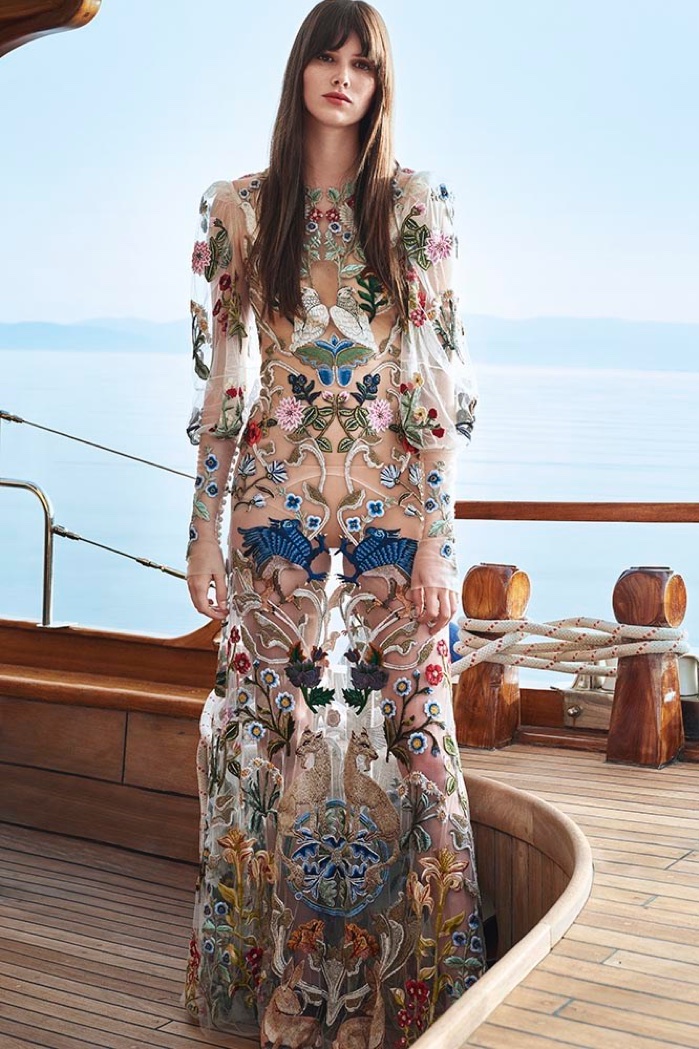 Vanessa Moody Poses in Dreamy Summer Dresses for Vogue Turkey