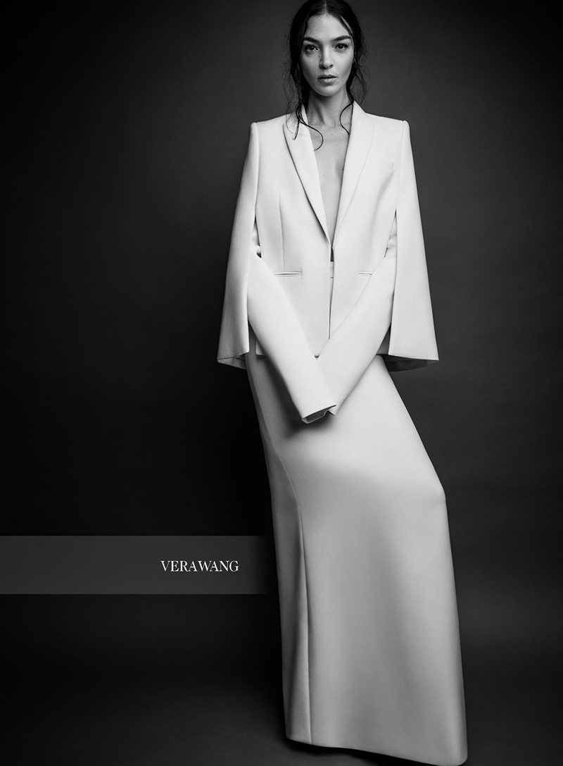 Florence gown featured in Vera Wang Bridal spring 2018 campaign