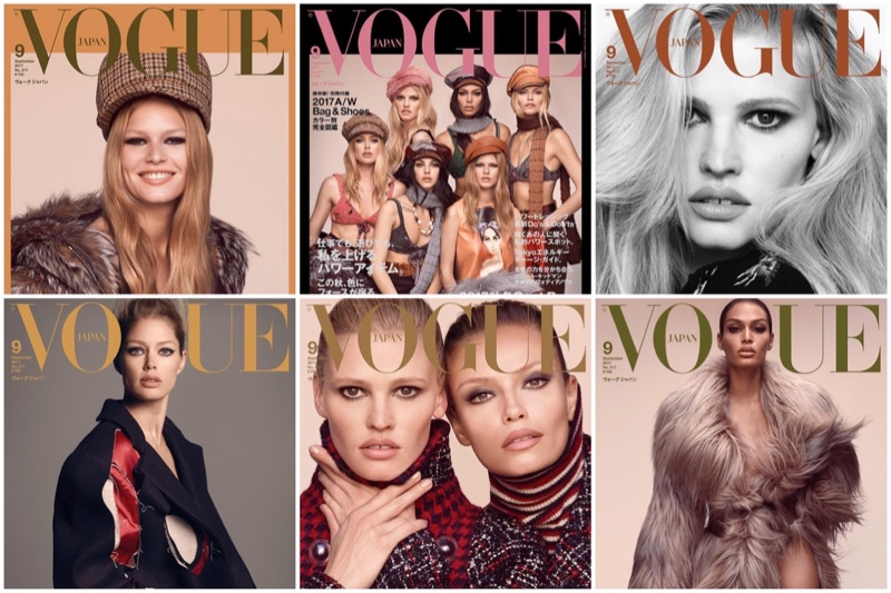 Doutzen Kroes, Lara Stone, Joan Smalls & More Grace Vogue Japan's