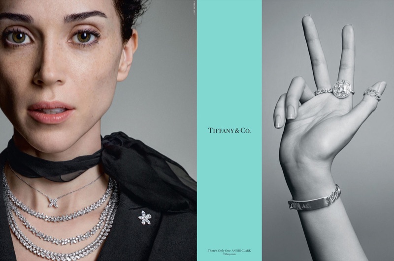 Annie Clark stars in Tiffany & Co. fall-winter 2017 campaign