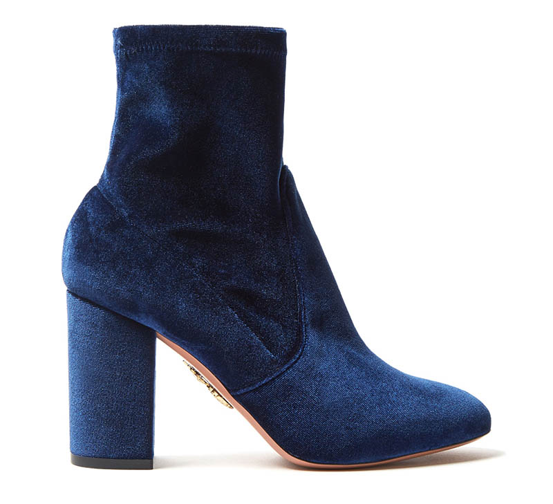 Aquazzura So Me Velvet Boots $825