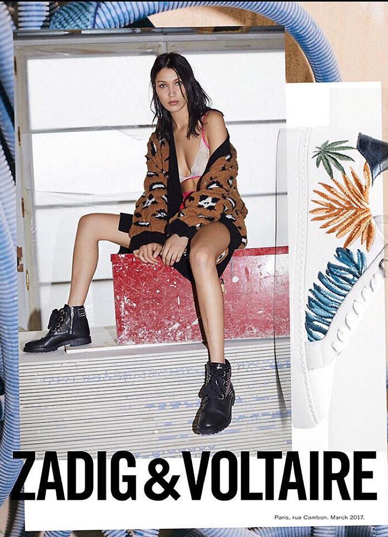 Opposites Attract: The Zadig & Voltaire Fall 2023 advertising  campaignFashionela