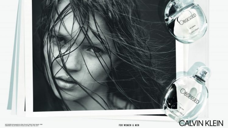 A Young Kate Moss Stars in Calvin Klein ‘Obsessed’ Fragrance Campaign