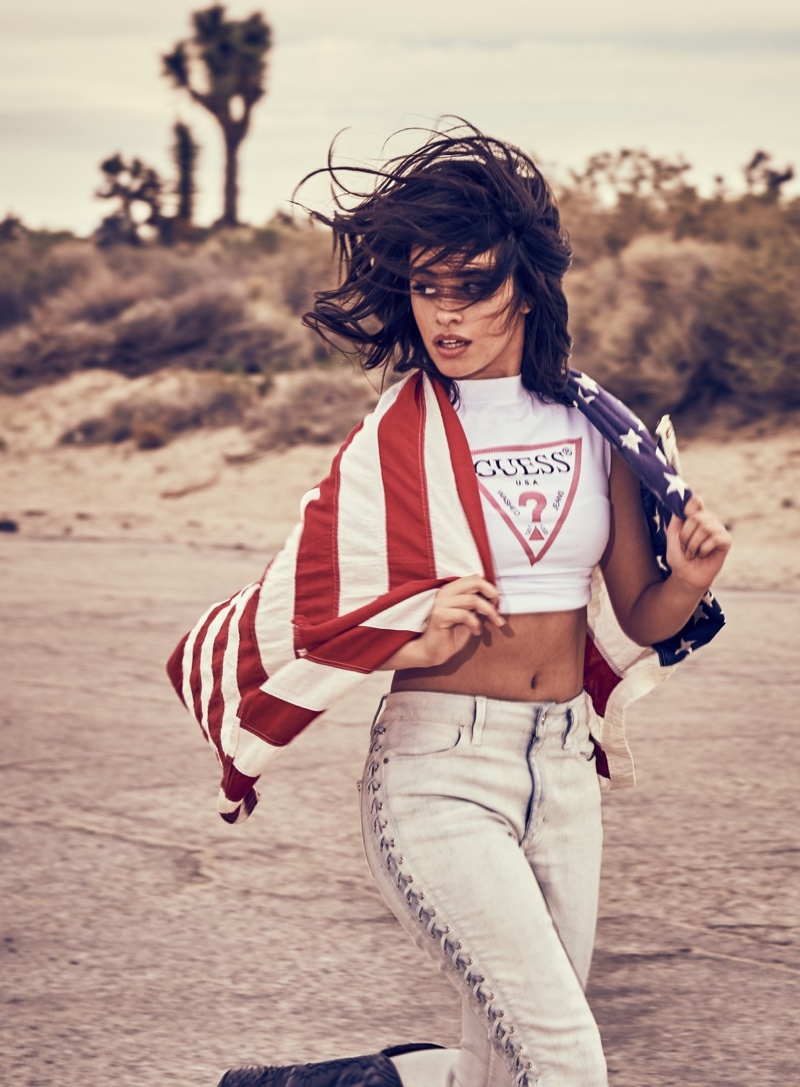 Singer Camila Cabello fronts Guess Jeans' fall-winter 2017 campaign