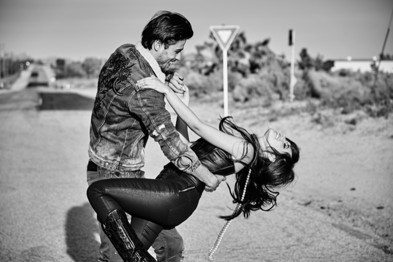 Camila Cabello and Alex Dellisola star in Guess Jeans' fall-winter 2017 campaign