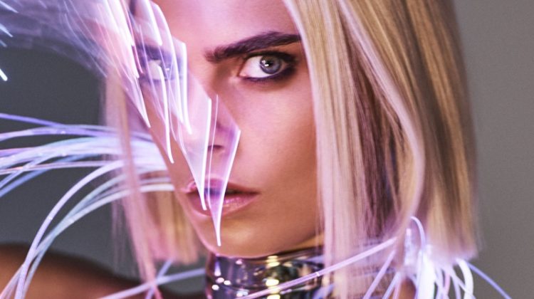 Cara Delevingne Poses in Sexy Futuristic Looks for GQ UK