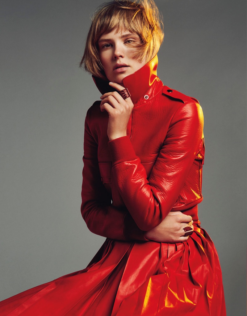Caroline Brasch Nielsen Wears Fashion Forward Looks in Vogue Taiwan