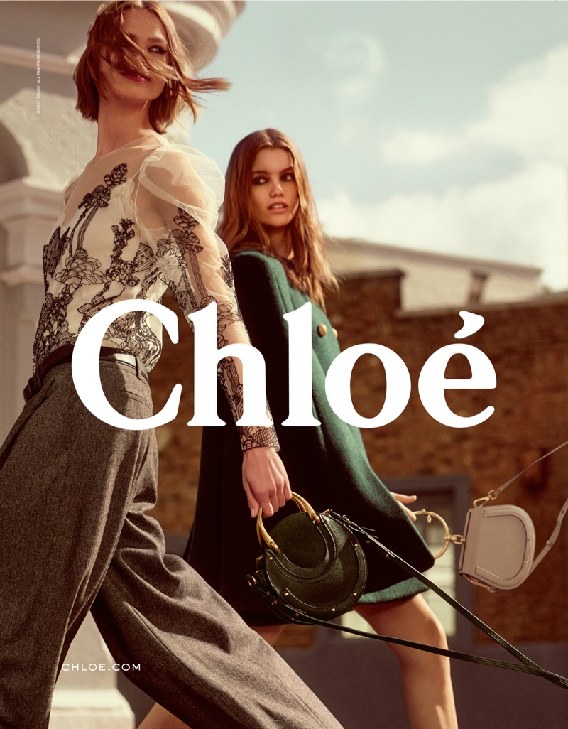 Chloe focuses on Parisian girl style for fall-winter 2017 campaign