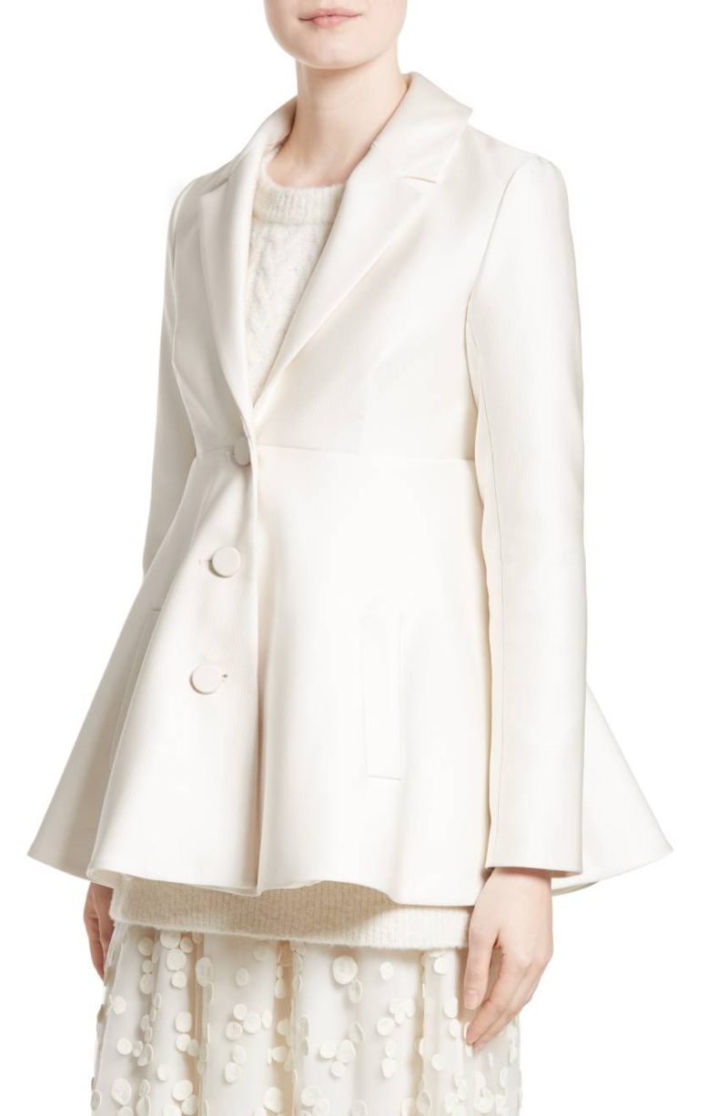 Co Satin A-Line Jacket $1,295