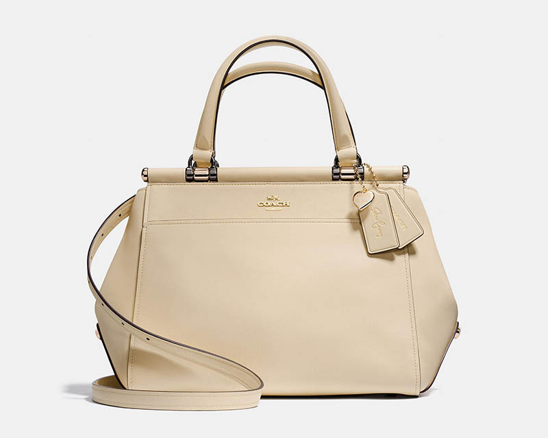 Coach x Selena Gomez 'Selena Grace' Bag in Light Gold $395