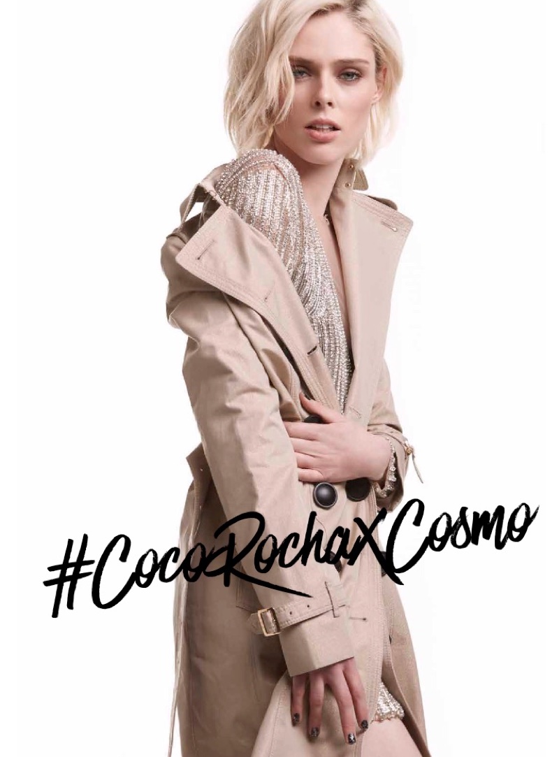 Coco Rocha Shows Off Her Moves in Cosmopolitan Mexico