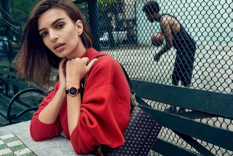 Emily Ratajkowski fronts DKNY's fall-winter 2017 campaign