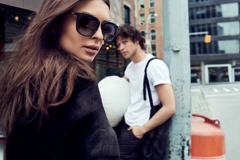 DKNY features its sunglasses in fall-winter 2017 campaign