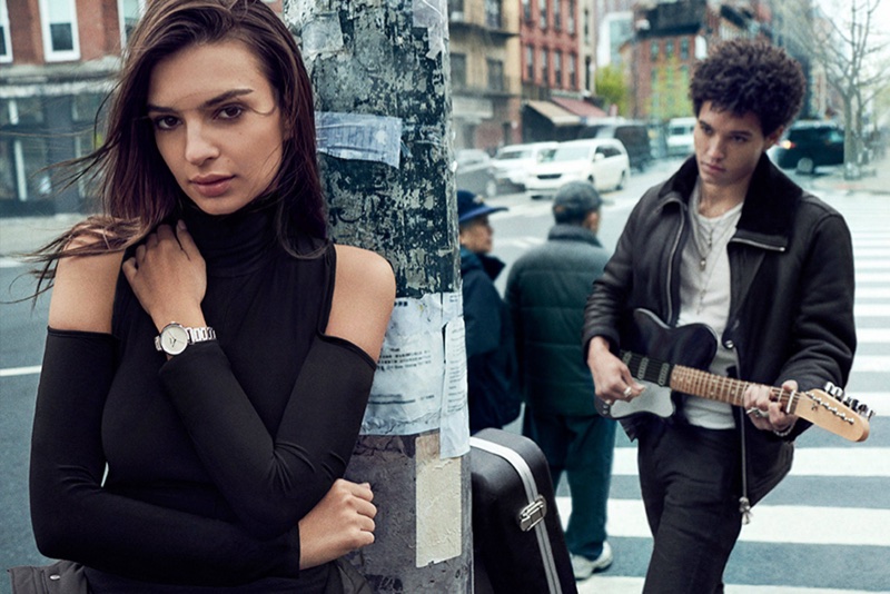 Emily Ratajkowski stars in DKNY's fall-winter 2017 campaign