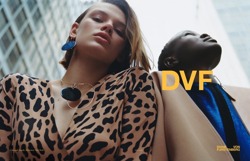 An image from Diane von Furstenberg's fall 2017 campaign