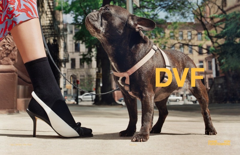 Shoes take the spotlight in Diane von Furstenberg's fall-winter 2017 campaign