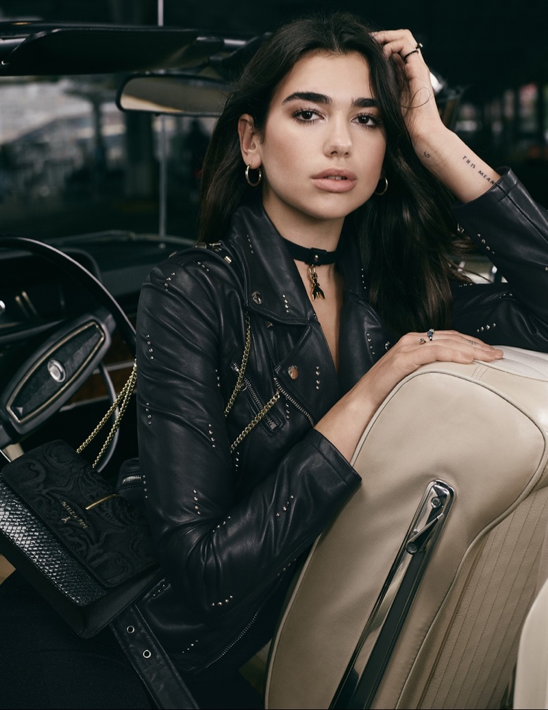 Dua Lipa stars in Patrizia Pepe's fall-winter 2017 campaign