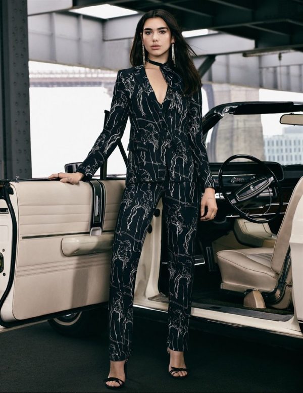 Dua Lipa Patrizia Pepe Fall / Winter 2017 Campaign