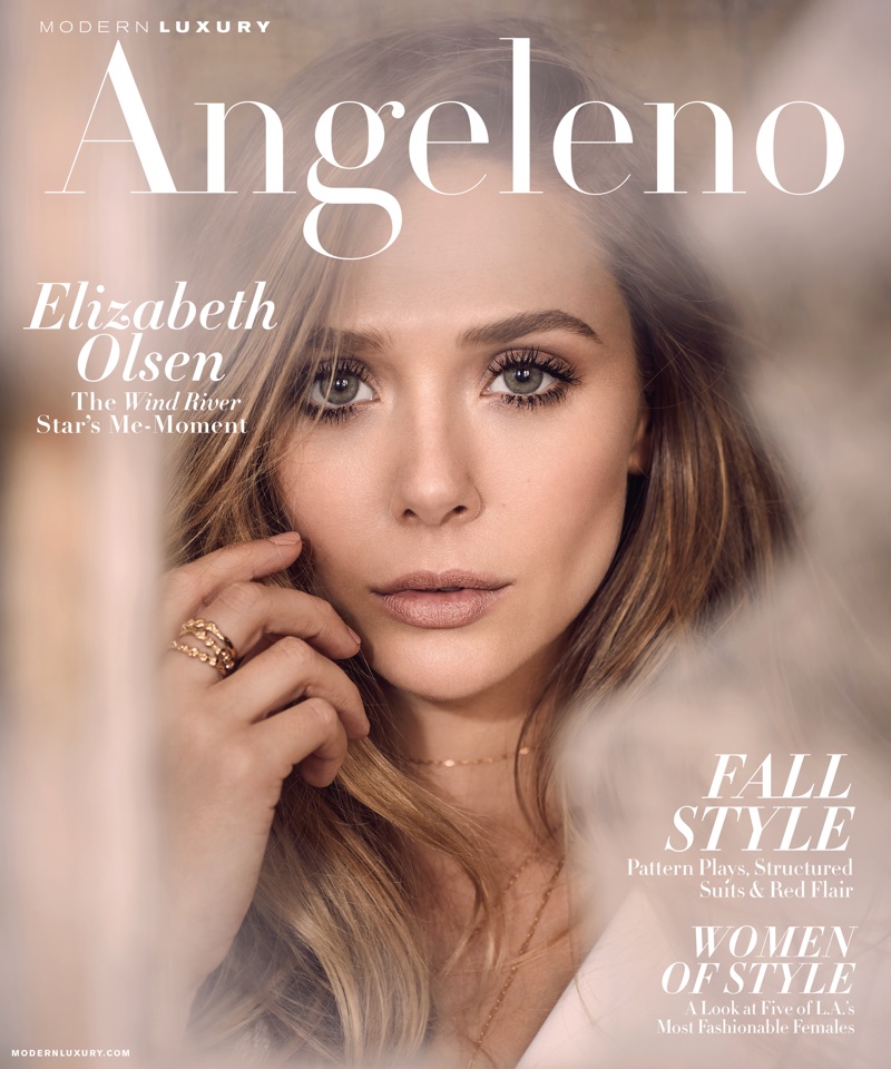 Elizabeth Olsen on Angeleno September 2017 Cover
