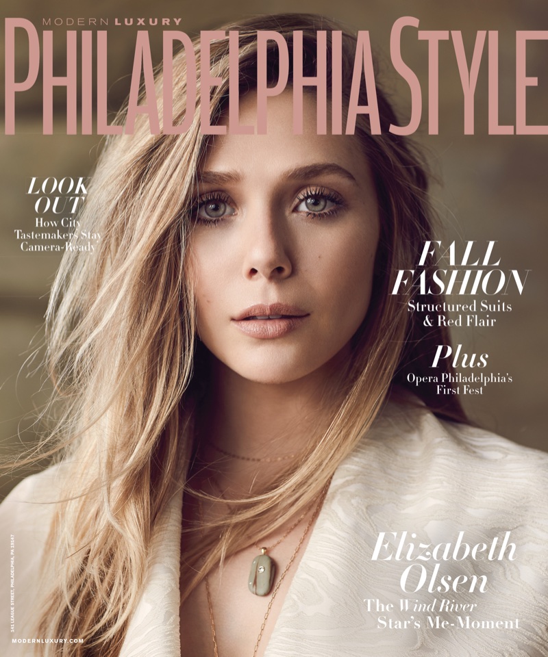 Elizabeth Olsen on Philadelphia Style September 2017 Cover