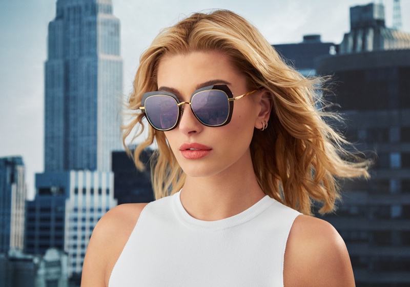 Hailey Baldwin stars in Bolon Eyewear campaign