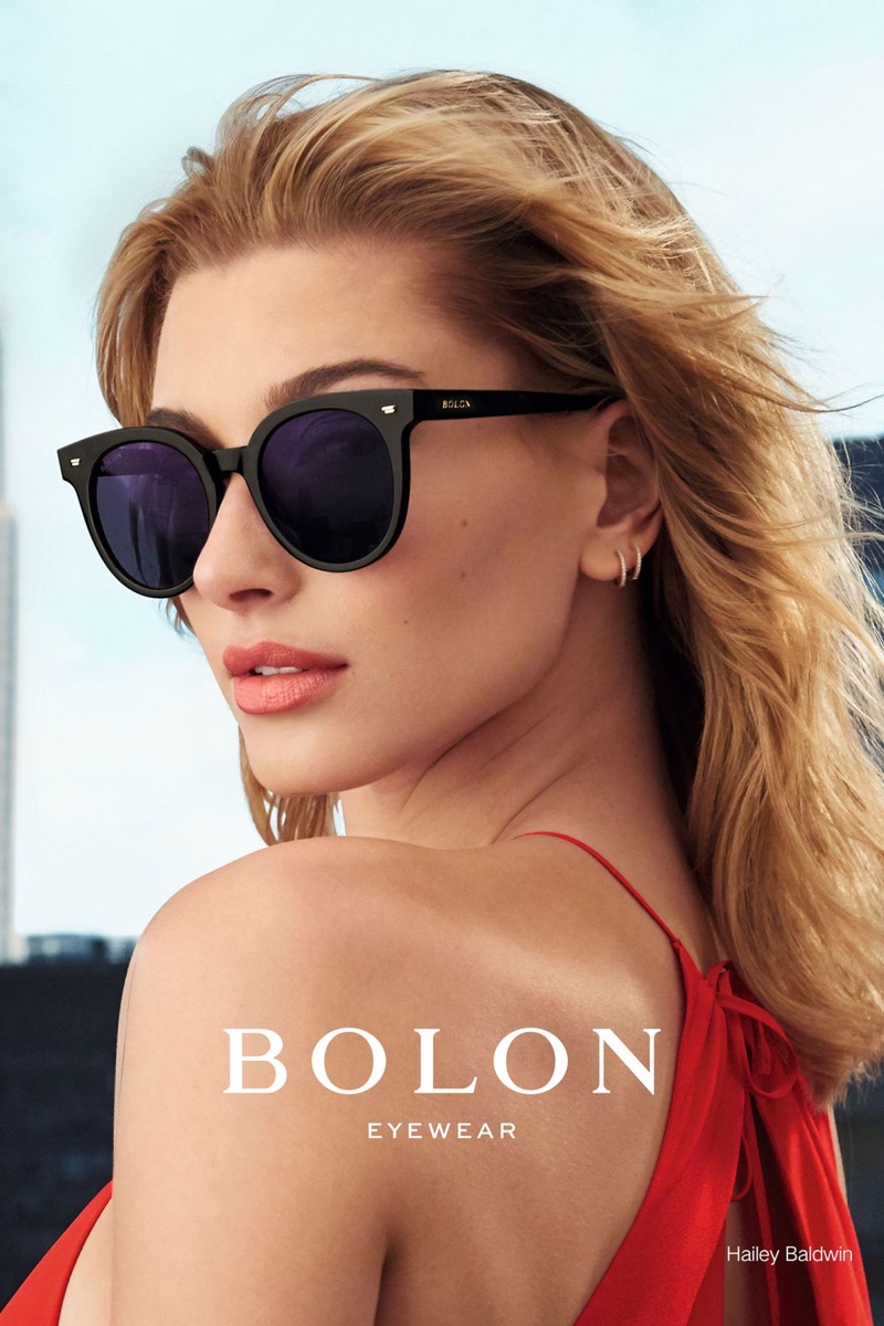 Bolon Eyewear taps Hailey Baldwin for its 2017 campaign