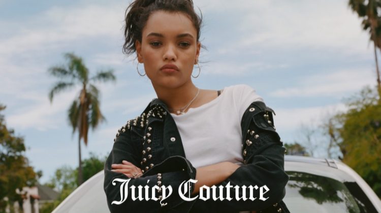 Lameka Fox stars in Juicy Couture's fall-winter 2017 campaign