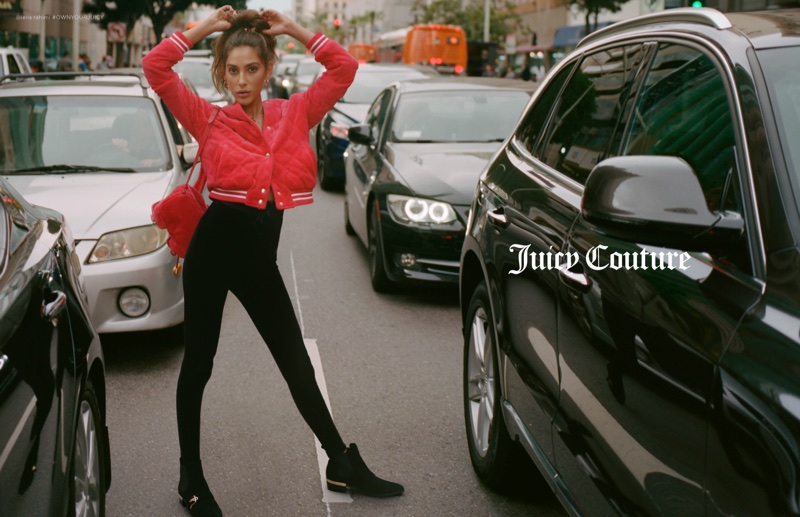 An image from Juicy Couture's fall 2017 advertising campaign